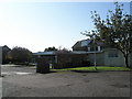 View from Southbourne Village Hall Car park back towards Southbourne Library