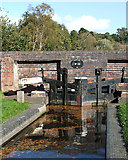 SO8483 : Kinver Lock and Kinfare Bridge, Staffordshire by Roger  D Kidd