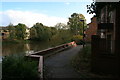 The River Derwent approaches Derby city centre