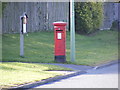 TM2445 : Manor Road Postbox by Geographer