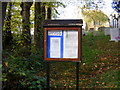 TM2247 : All Saints Church Notice Board by Geographer