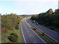 TM2447 : The A12 looking towards the Ipswich Road roundabout by Geographer