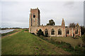 TF6013 : Ruined church of Wiggenhall St Peter by Bob Jones