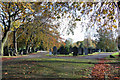 Autumn in the cemetery