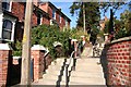 Steps to Yarborough Road