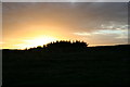 Sunset from footpath near to Dick Hudsons, Eldwick.