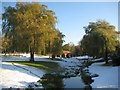 River Colne in London Colney