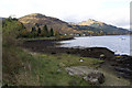 View of Loch Goil from beside the castle