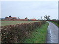 Glebe Farm on the road from Gibsmere