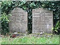 ST9924 : Ebbesbourne Wake: poignant gravestones by Chris Downer