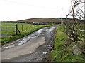 Road leading to The Moor