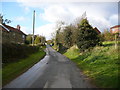 The lane which runs through the hamlet of Whenby