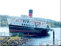 NS3882 : Maid of the Loch - undergoing slipping by Lairich Rig