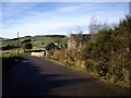 Dwellings by a bend in the A941