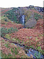 Waterfall in Allt na Cnodaich