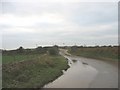 Floods near Rhosbadrig bridge