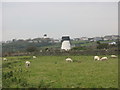SH3472 : Melin y Bont Windmill with Melin Maelgwyn in the background by Eric Jones