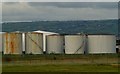 Oil storage tanks, Belfast