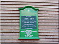 TM2863 : St.Clare's Catholic Church Notice Board by Geographer