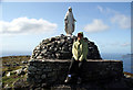 F6601 : Madonna on the cairn by Bob Shires