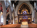 All Saints church Benhilton - interior