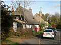 Thatched cottage in Boxworth High Street