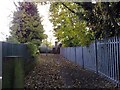 Path to Footbridge, Castlethorpe