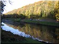 Upper lake at Moss Valley Country Park