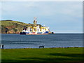 NH7967 : The new drillship Stena Carron leaving the Cromarty Firth by sylvia duckworth