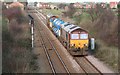 Track cleaning train