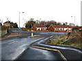 California Road roundabout, California