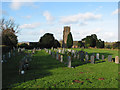 A tidy churchyard