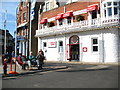 Swanage seafront chip shop