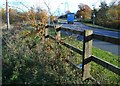 Fence alongside Narborough Road South