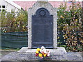 TM3569 : Peasenhall War Memorial by Geographer