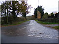 TM3764 : Rendham Road, Kelsale cum Carlton by Geographer