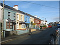 A terrace of shops and houses in the High Street, Rhosneigr