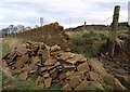 New dry stone wall