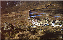 NY3710 : Wall between Dove Crag and Hart Crag by Tom Richardson