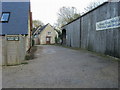 Rear entrance to Chessell Pottery