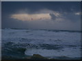 G5935 : A Winter Storm at Strandhill by Owen Doody