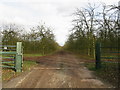 Main entrance to Rowley Farm Orchards