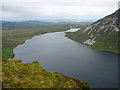 B9422 : Altan Lough from the summit of Beaghy by Colin Park
