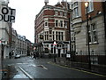 Crossroads of Hinde and Bentinck Streets with Marylebone Lane
