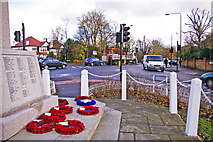 TQ3894 : Chingford War Memorial, London E4 by Christine Matthews