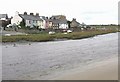 Houses overlooking the tidal Ffraw