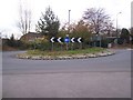 Roundabout on Watling Street A2