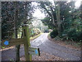 Sussex Border Path crosses railway