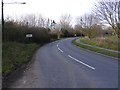 TM1473 : B1077 Cranley Green Road by Geographer