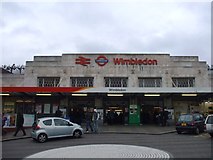 TQ2470 : Wimbledon Station by Phillip Perry
